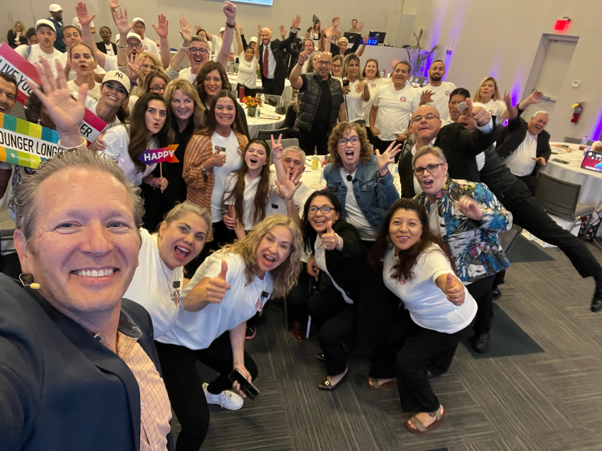 Jef Rawls leading a large group workshop