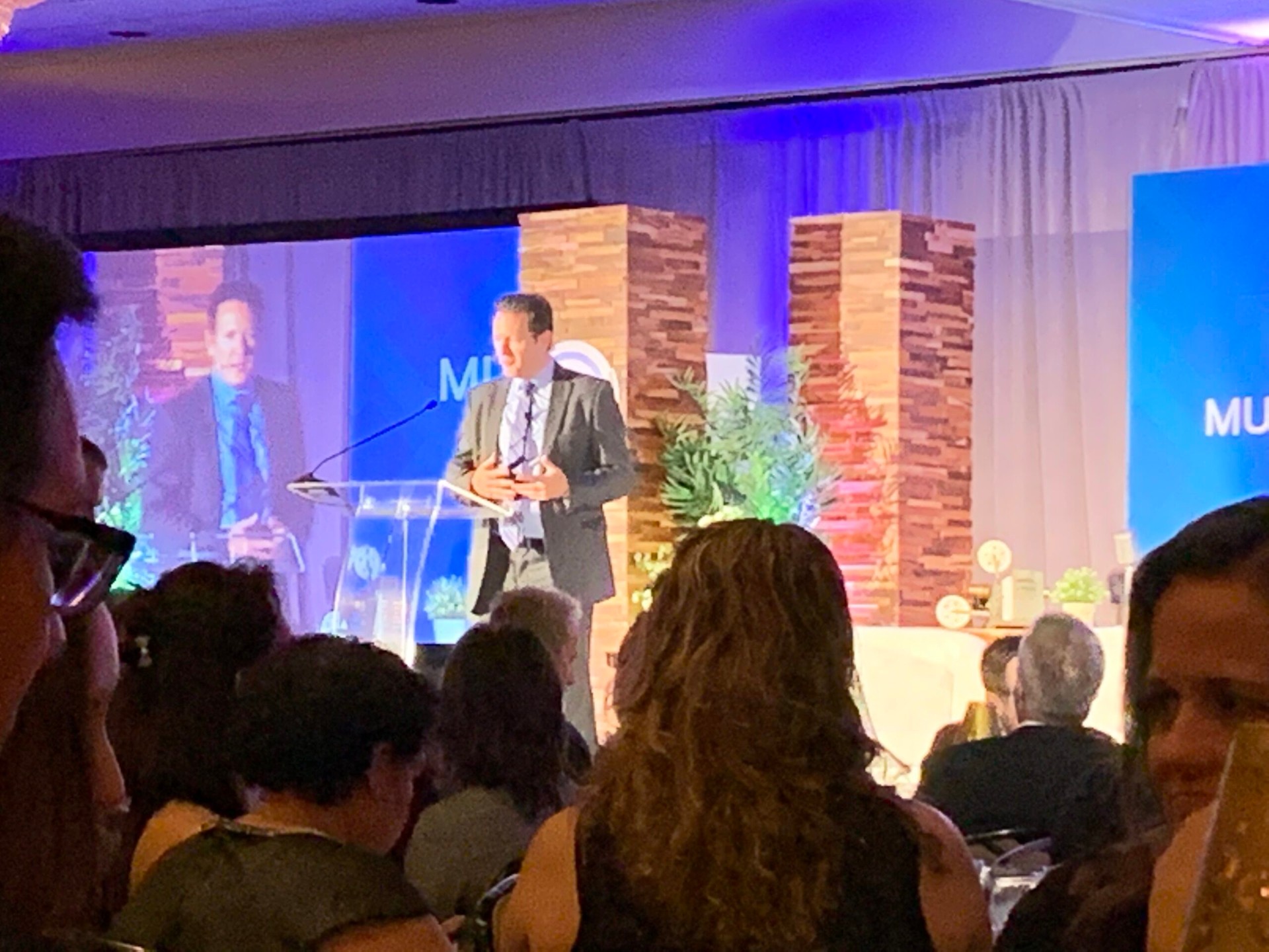 Jef Rawls keynoting a corporate event